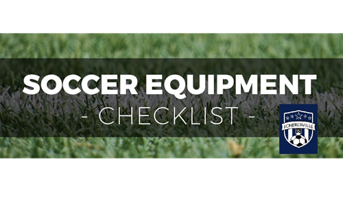 Soccer Equipment Checklist