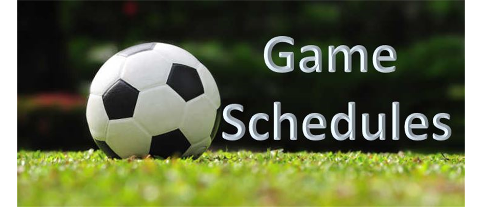 Game Schedules for September 24th-25th