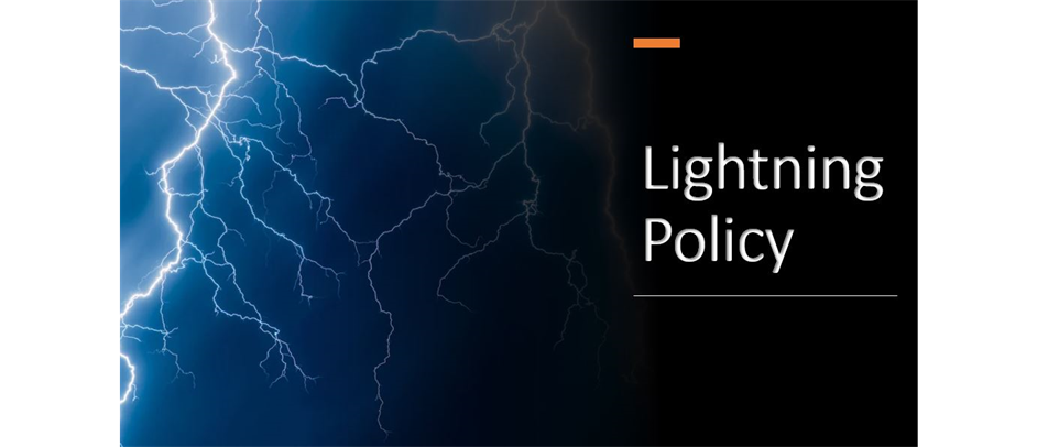 Lightning Policy Reminder